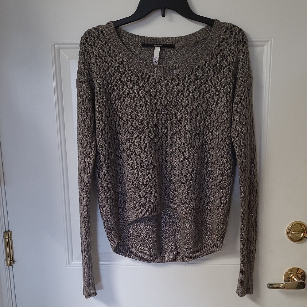 Kensie Women's Gray Knit Sweater